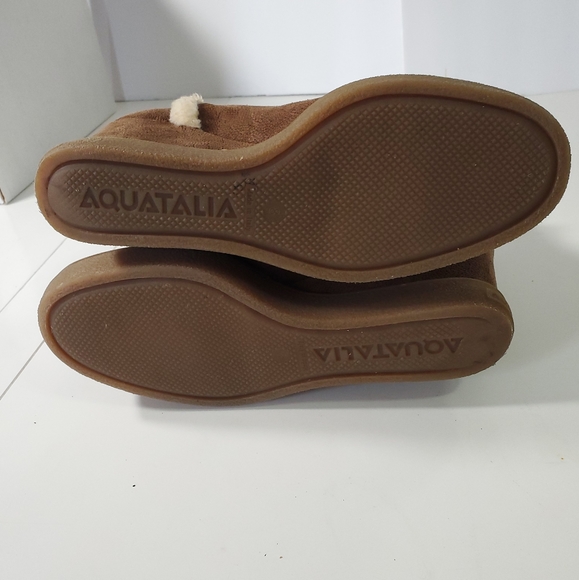 Aquatalia Charlie Waterproof Suede Bootie 8 - Picture 4 of 11